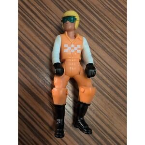 Vintage Fisher Price Toys Adventure People Motorcycle Dirt Bike Rider Figure 356